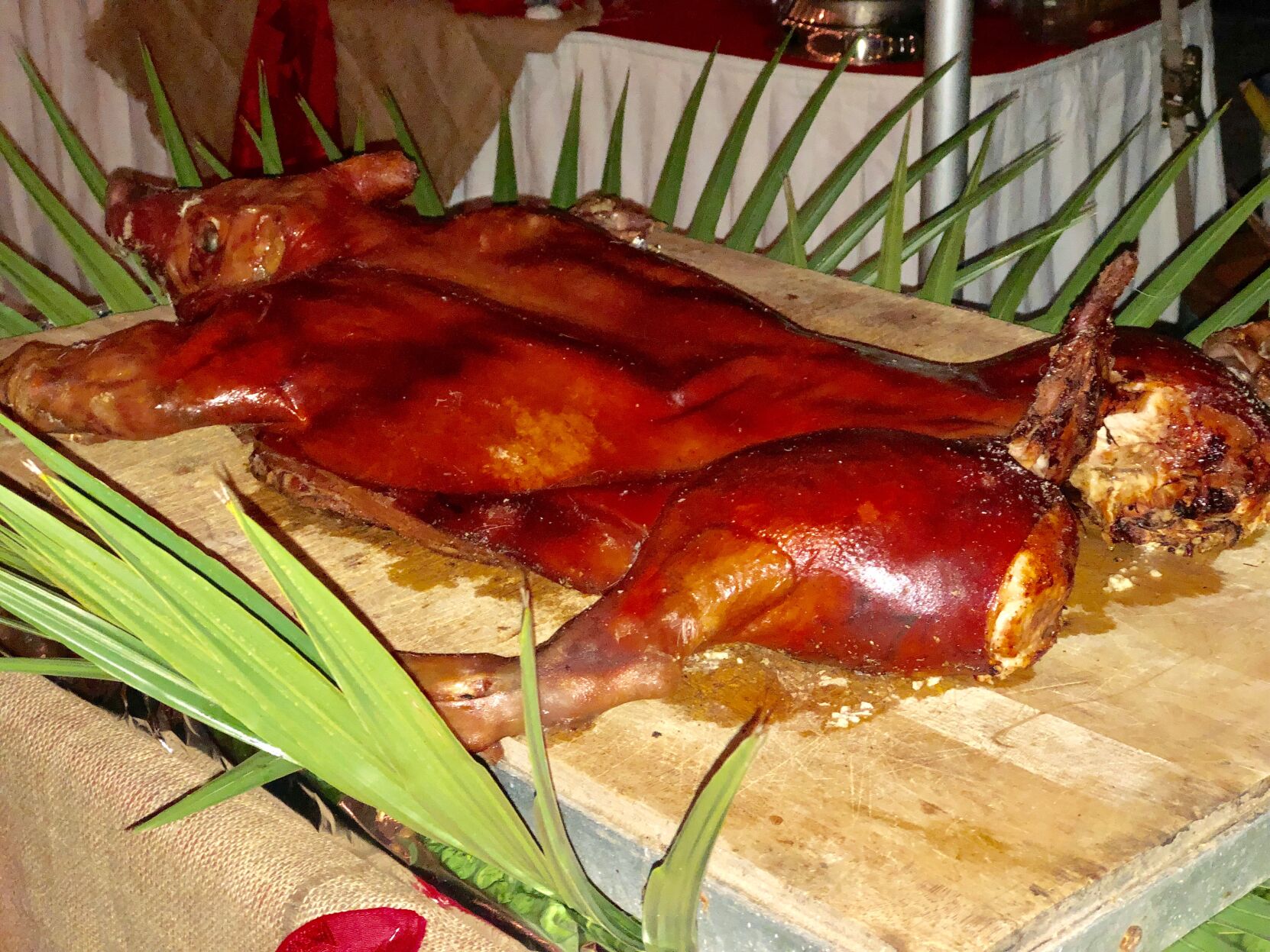 Lechon Asado at Boaters Grill